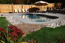 Inground Pools - Patios and Decks: Swirl - Image: 127